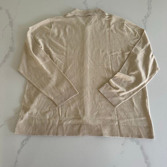 NWT Alfani Button Up Long Sleeve T-Shirt Sweater Size XXL - Picture 3 of 7